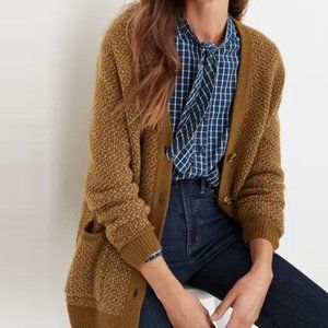 Madewell Birds Eye Maysfield Cardigan 